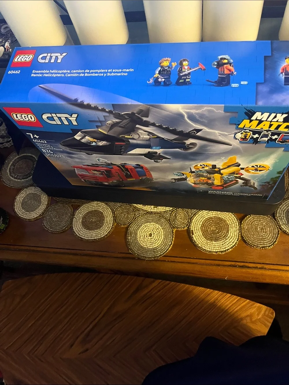 Lego City Black, Yellow & Red Rescue Pack